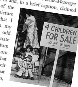 4 children for sale Sold on a Monday